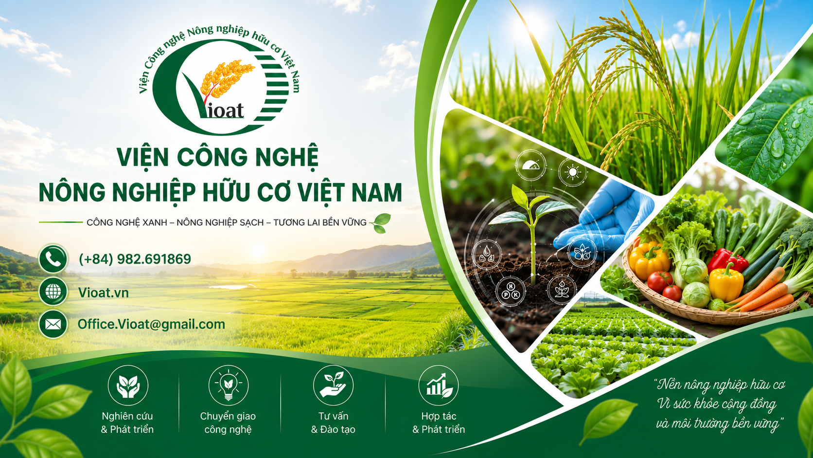 Viện Công Nghệ Nông Nghiệp Hữu Cơ Việt Nam